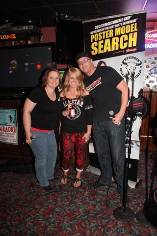 View photos from the 2013 Sturgis Buffalo Chip Poster Model Search - Clock Tower, Rapid City Photo Gallery